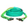 Cable de rca Meduza 25-10 Green Comando Audio