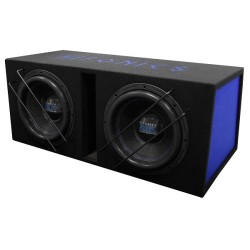 Caja con subwoofer de 12" ZSPL12DUAL Hifonics