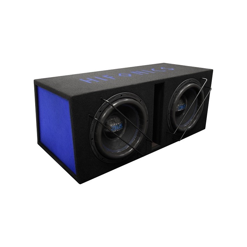 Caja con subwoofer de 12" ZSPL12DUAL Hifonics