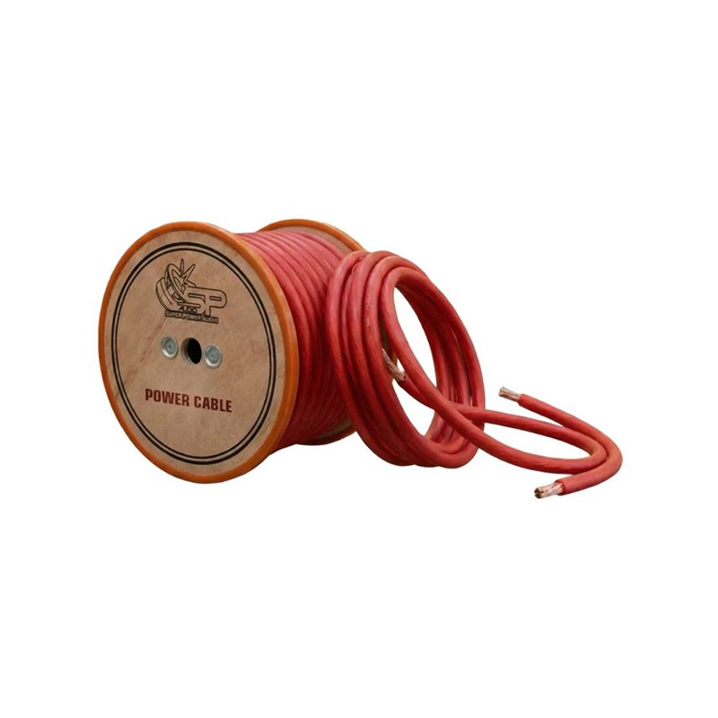 Cable de alimentacion de 21 mm SP 4GA RED SP Audio