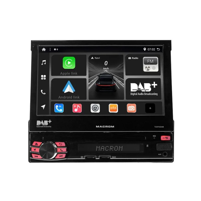 Radio Pantalla Macrom T6593DAB en Solocaraudio.