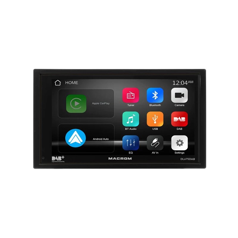 Radio Pantalla Macrom DL675DAB en Solocaraudio.