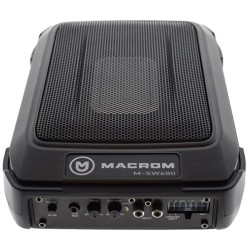 Subwoofer autoamplificado Macrom M-SW680 en Solocaraudio.