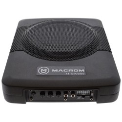 Subwoofer autoamplificado Macrom M-SW800 en Solocaraudio.