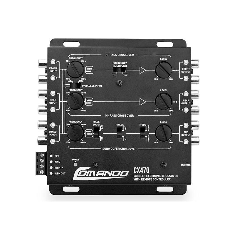 Crossover CX 470 Comando Audio